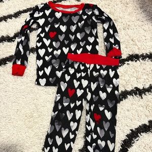 Little Sleepies Monochrome Hearts